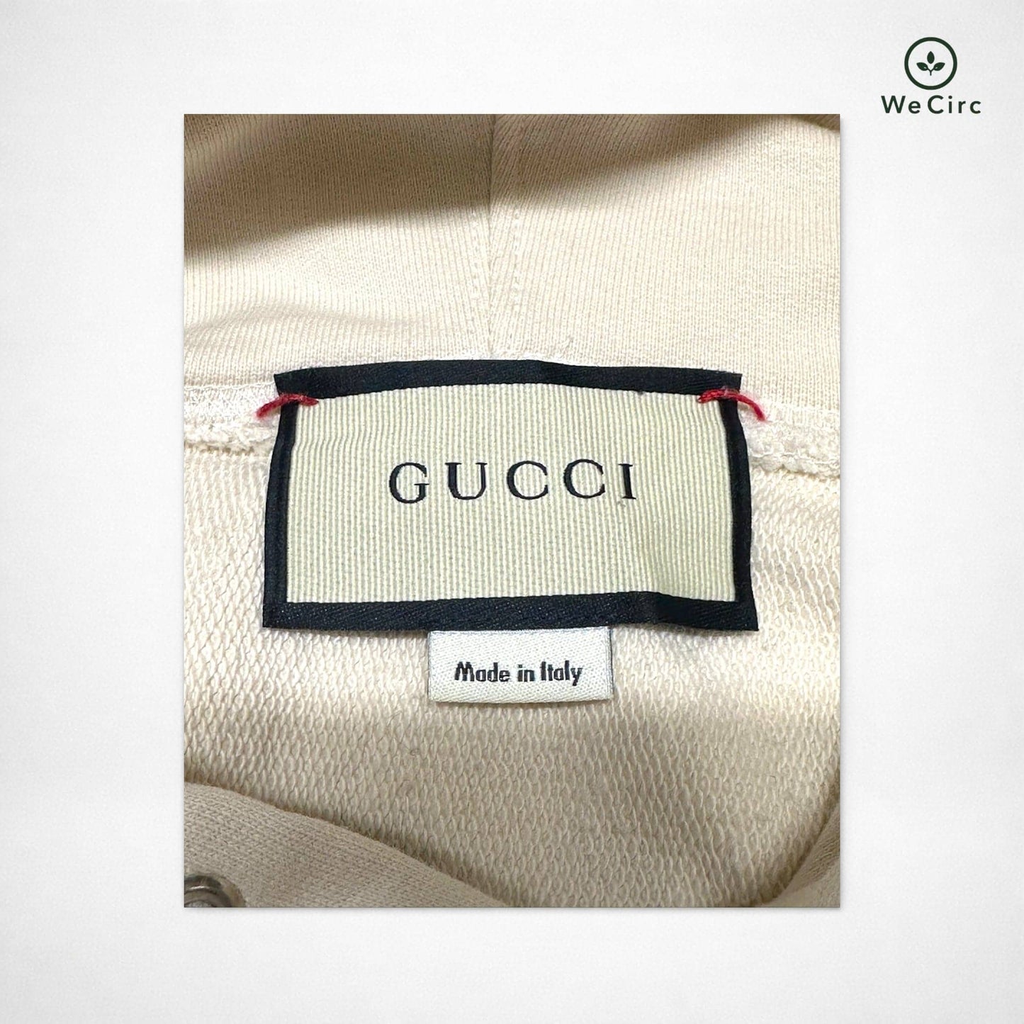 Mask Manifesto Hoodie Beige XL - Detailbild