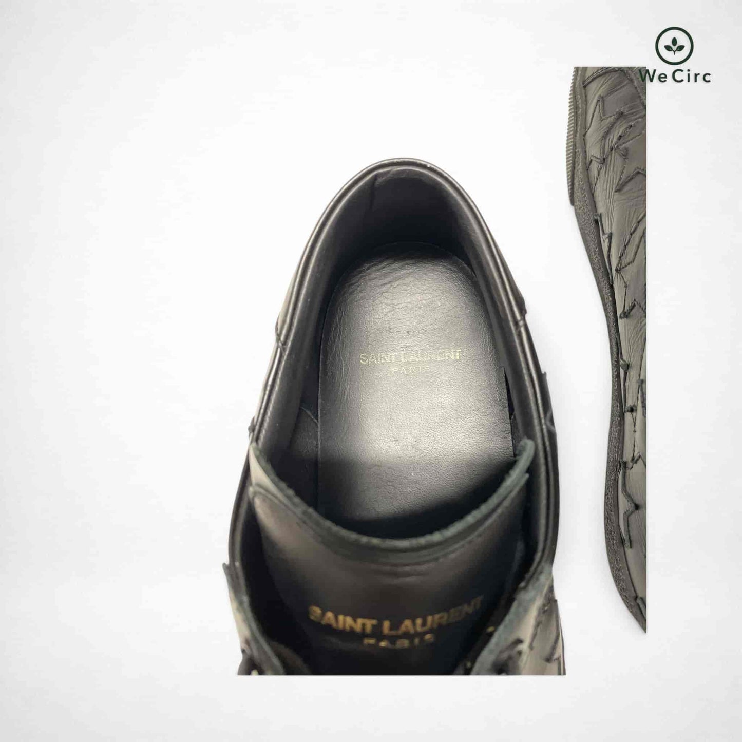 Court Classic Low-Top Sneaker Schwarz 44 - Detailansicht