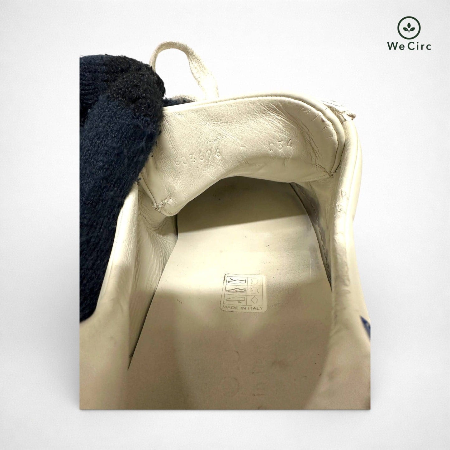 Ace Sneaker Tennis Print Weiß 41 - Detailbild