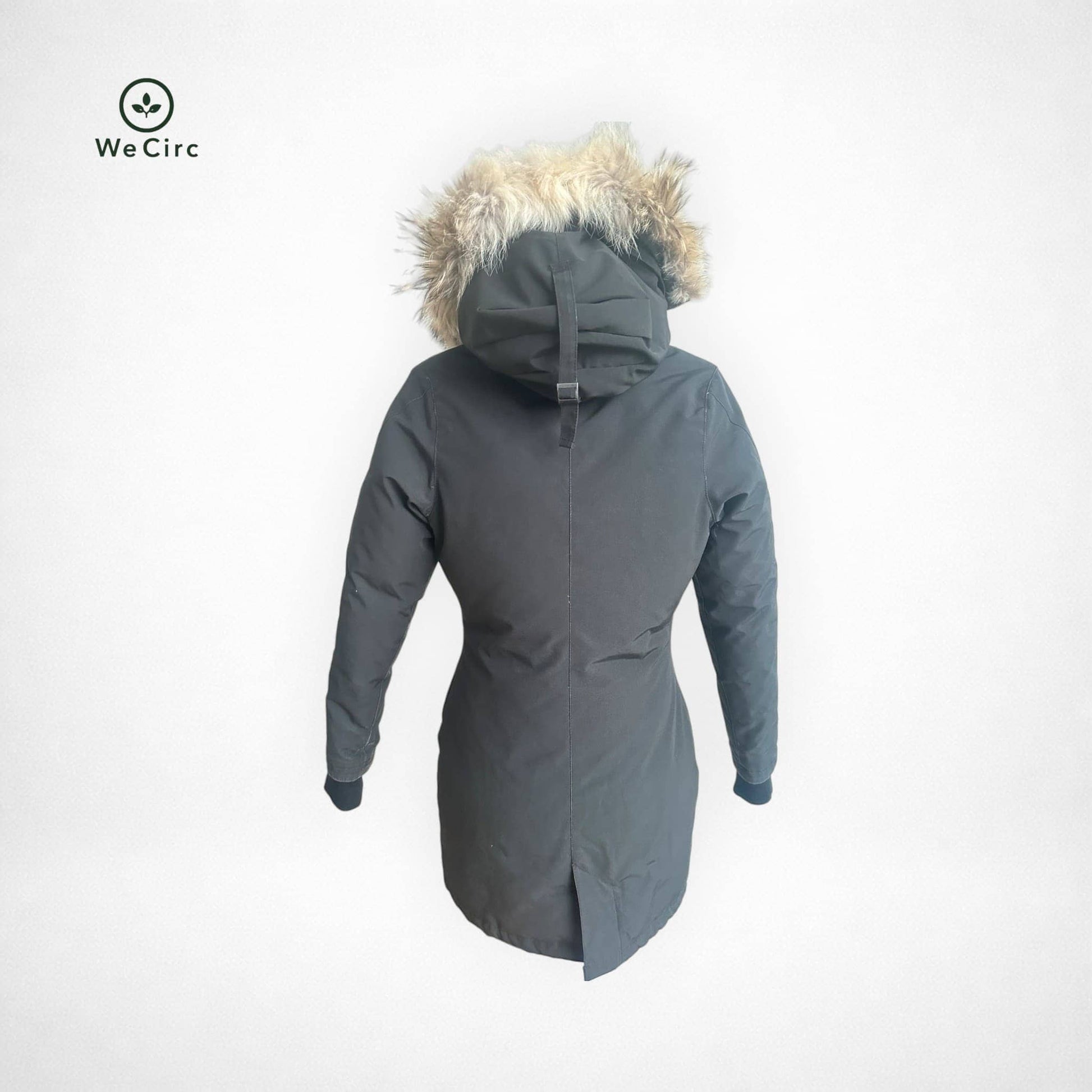 Victoria Parka Schwarz XS - Detailbild