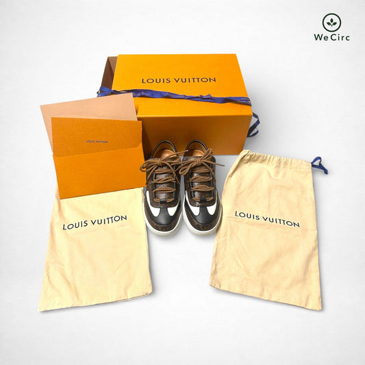 Louis Vuitton Low Top Lous Sneaker Braun 37 - Hauptansicht